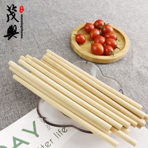 Eco Friendly Bamboo Reusable Straws Compostable Biodegradable With Straw Cleaner