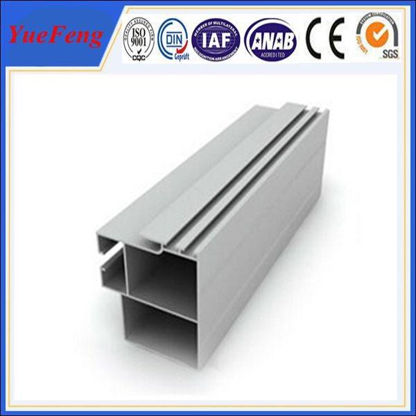 Quality Hot! anodized mill aluminum hollow profile, Railway vehicles structure industrial aluminum wholesale