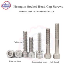High Strength Steel Allen Bolts Grade 8.8/10.9/12.9 DIN912 Hexagon Head Cap