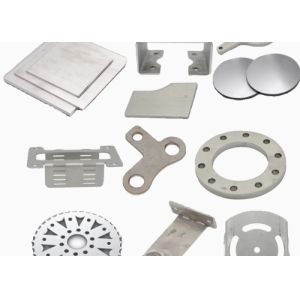 Sheet Metal CNC Bending Parts Customization With Painted Zinc Surface