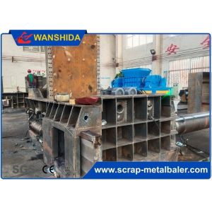Hydraulic Scrap Baler with 60KW Total Power 6900x4500x3250mm Dimension and