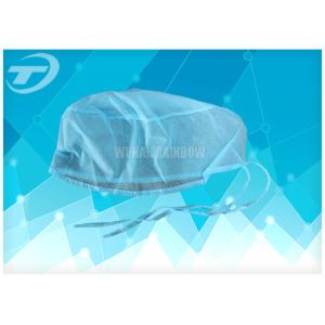 soft SPP MOB cap , single or double elastic in white , blue , green , red color