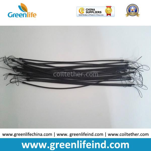 TPU Cord 1.2MM Unextended Length 30CM Black Nylon String 5CM Height on Two Ends