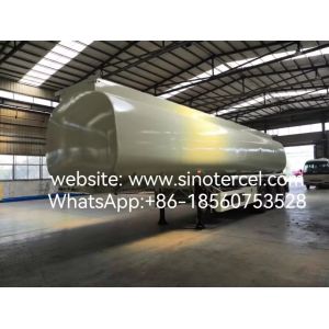 30000L-60000L Lpg Semi Tanker Trailer 3 Axles Customized