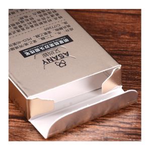 Customized Full Color Make Up Set Packaging Gift Boxes Gold Foil Paper