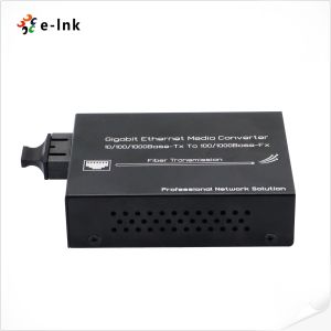 Gigabit Ethernet Media Converter 1000Base-SX/LX 120km SFP Slot