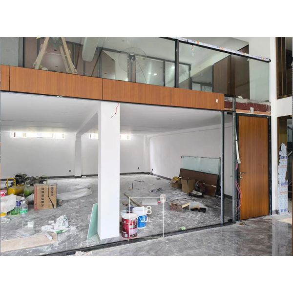 Quality Customized Soundproof Partition with 6061-T6 Profiles and Q235 Steel Frame for Office Spaces wholesale