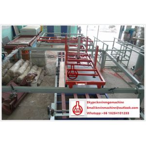 Rolling / Moulding / Laminating Magnesium Oxide Board Production Line High Speed