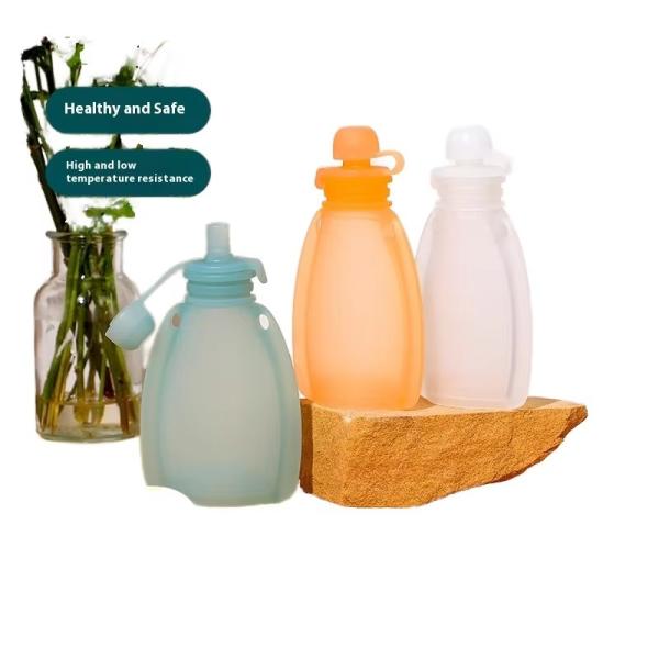 150ML Reusable Silicone Breastmilk Storage Bags – Leakproof, BPA-Free, Freezer-Safe & Sterilizable Pouches For Pumping Moms Seeking A Sustainable And