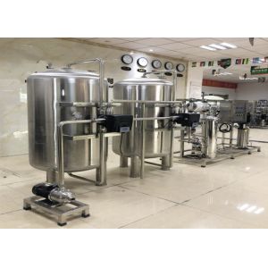 3000LPH Water Treatment System Reverse Osmosis Plant For Sachet Packing Water