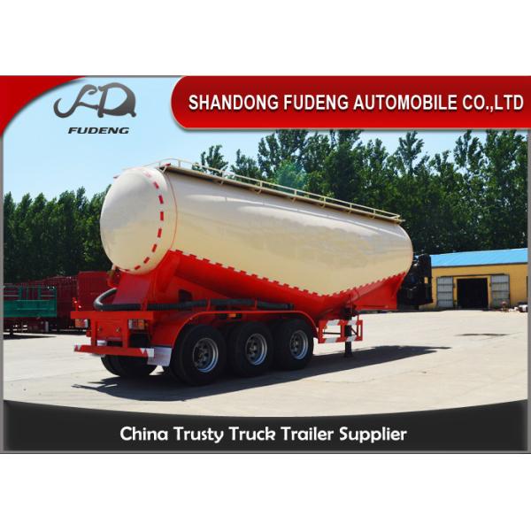 Quality V type 3 axle 45cbm 60tons bulk cement tanker trailer / ash semi trailer with BPW axle wholesale