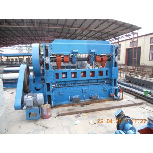 Mesh Width 0.5-8mm Expanded Metal Machine Thickness 0.5-8mm