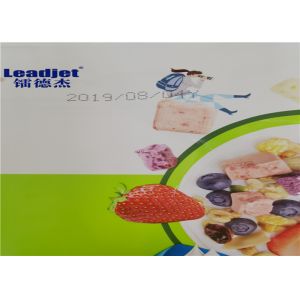 V680 Leadjet Automatic Batch Coding Machines CE Certificated 240V AC For