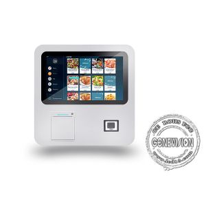 15.6 Inch Wall Mount Automatic Ordering Bill Touch Screen Payment Terminal