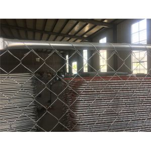 chain link temporary construction fence panels 6FT X 10F Mesh 2 3/8 " x 2 3/8" (