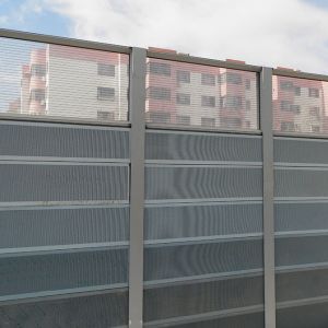 Railway Clear Acrylic Noise Proof Highway Sound Barrier Walls Fence