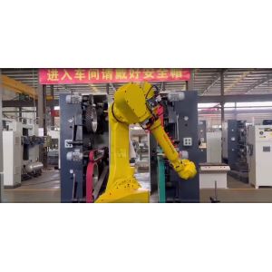 2 Grinding Machines Deburring Function Robotic Polishing Machine for Smooth