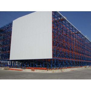 Cheap Self Support ASRS Building Pallet Racking Clad Warehouse System for sale