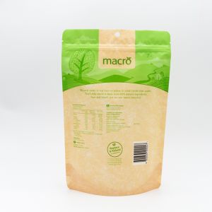 Zip-Lock Stand Up Pouches For Dry Food Packaging With Clear Windows And Food