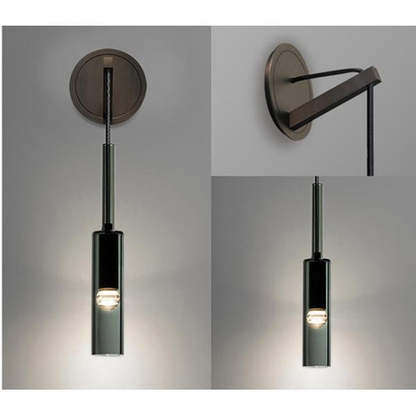 Copper Crystal Wall Lamp Creative Glass Bottle Design Parlor Bedroom Bedside led lamp (WH-OR-51)