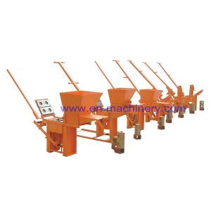 Manual Fly Ash Brick Making Machine 2-40 Manual Compressed Soil Brick Making