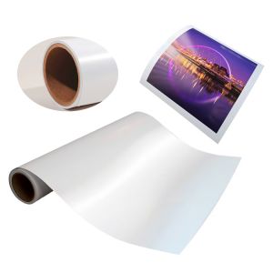 China 260gsm Silver Metallic Inkjet Photo Paper Roll for Fine Art Reproduction with Instant Dry Wide Format on sale