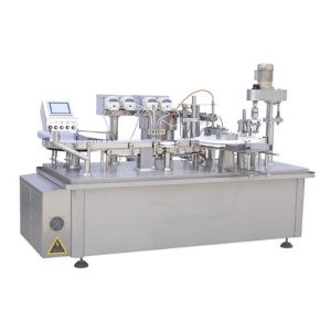 Automatic Liquid Bottling Equipment Bottle Cap Machine 30-40bottles/Min 10-500ml