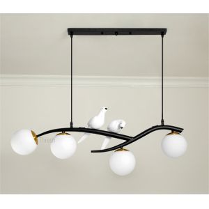 Black European Nordic Chandelier Lights Bird Chandelier Lighting（WH-MI-442)