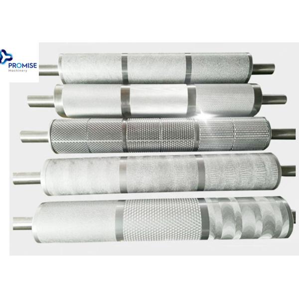 Quality Etching Engraving Embossing Roller Chrome Covered Surface 1200mm Length wholesale