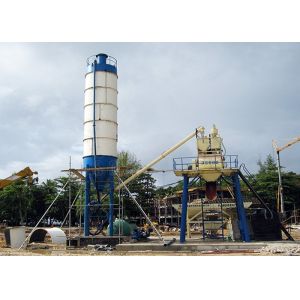 Fixed Wet Mix Concrete Batch Mix Plant 25m3/H Commercial Concrete Batching Plant