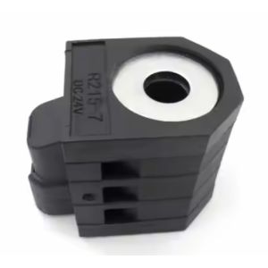 China YU'AN 24V Excavator Solenoid Valve Coil XKBL-00004 For R210LC-7 R215LC-7 on sale