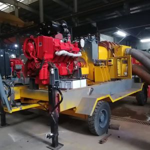 Mobile Diesel Emergency Water Pumps Multifunctional Practical