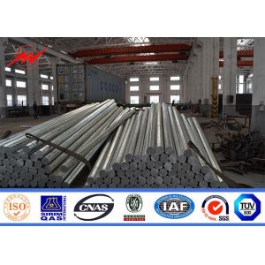 China 12m S500MC Welded Steel Tubular Power Pole Transmission Lattice on sale