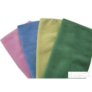 Knitted Custom Microfiber Towels / Microfiber Bowling Towel Stain Resistant