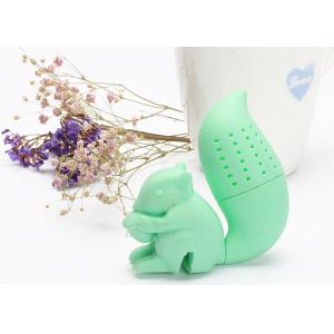 BPA Free Lovely Reusable Squirrel Animals Shape Loose Leaf Tea Infuser Steeper
