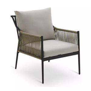 Transform Your Patio with AJUNION Metal Furniture Set Armchair Size W64 x D78 x