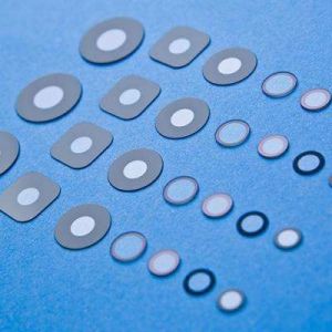 Colorless Transparent Sapphire Optical Windows , Sapphire Glass Lens For Phone