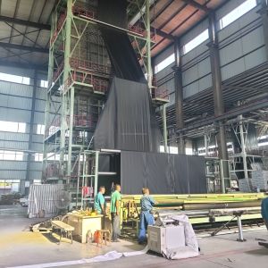 Black HDPE Geomembrane 0.75mm for Fish Shrimp Farm Plastic Pond Liners in