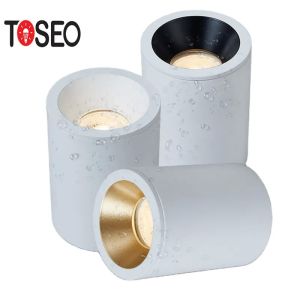 Pure Aluminium Waterproof Ip65 Downlight Gu10 Anti Surface Mounted Cob