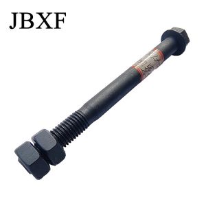 High Strength 40cr Excavator Bucket Tooth Bolts Hex Head 30mm Thread Length
