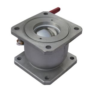 China 2-Inch Aluminum Alloy Manual Square Ball Valve for Oil Tank Trucks Customized OEM Support and OEM Acceptance on sale