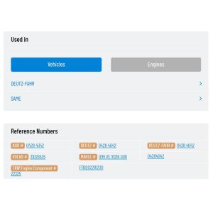 TRW Intake Valve 22325 Engine Component 04284042 21026535 099VE91216000 Long