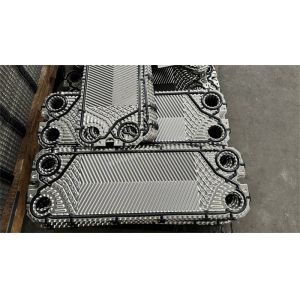 Gasketed Tranter Heat Exchanger Plates Chevron Pattern Design