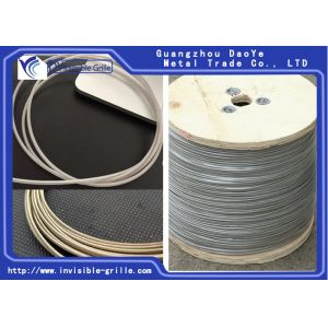 304 Stainless Steel Wire Fixed Invisible Grille For School / Corridor