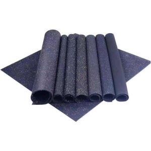 Heavy Duty Non Slip EPDM Rubber Gym Roll Mat CE Approved