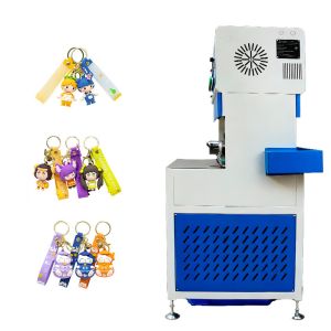 China Energy Saving 3D Press Molding Machine with 250*300mm Working Desk and 7340W Maximum Power for PVC Rubber Patches on sale