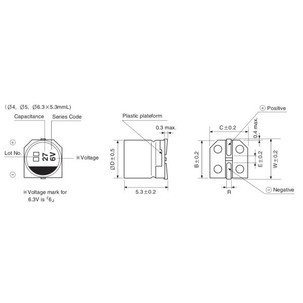 SMD Aluminum Electrolytic Capacitors