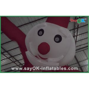 Air Advertising Man Snowman Shape Indoor Inflatable Air Dancer For Holiday