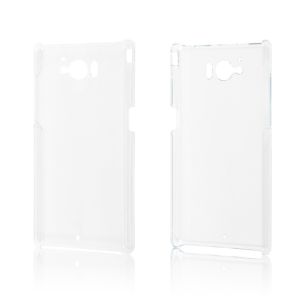 Crystal Clear plastic cell phone case cover for Sharp SHV32