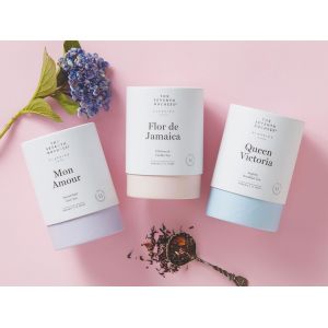 Custom Cylinder Tea Packaging Biodegradable Paper Tube Packaging for Food Spices